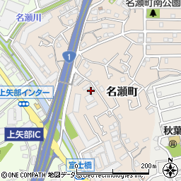 神奈川県横浜市戸塚区名瀬町125周辺の地図