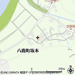兵庫県養父市八鹿町坂本431周辺の地図