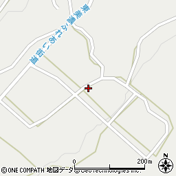 岐阜県恵那市三郷町野井695周辺の地図