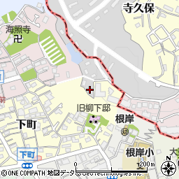 神奈川県横浜市磯子区下町13周辺の地図
