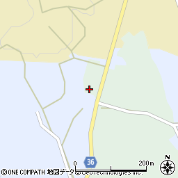 鳥取県西伯郡大山町赤松313周辺の地図