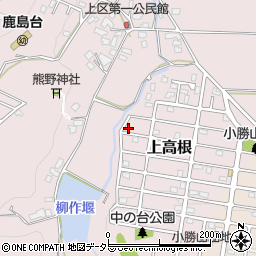 千葉県市原市上高根1292-6周辺の地図