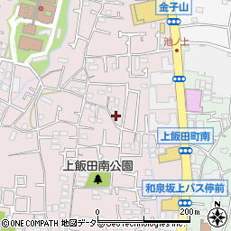 神奈川県横浜市泉区上飯田町1027周辺の地図