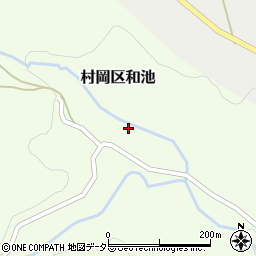 兵庫県美方郡香美町村岡区和池201-1周辺の地図