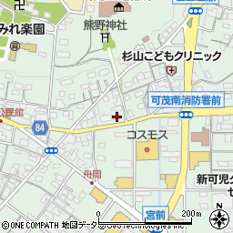 岐阜県可児市下恵土1684周辺の地図