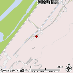 鳥取県鳥取市河原町稲常972周辺の地図