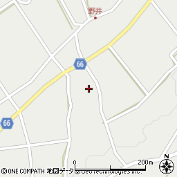 岐阜県恵那市三郷町野井1888周辺の地図