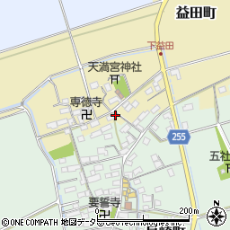 滋賀県長浜市益田町1271周辺の地図