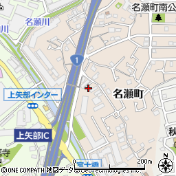 神奈川県横浜市戸塚区名瀬町151周辺の地図