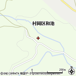 兵庫県美方郡香美町村岡区和池235周辺の地図