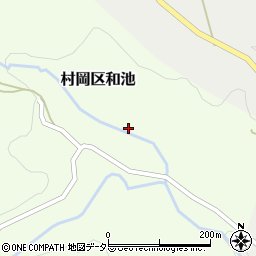 兵庫県美方郡香美町村岡区和池184周辺の地図