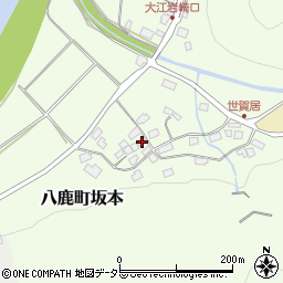 兵庫県養父市八鹿町坂本424周辺の地図