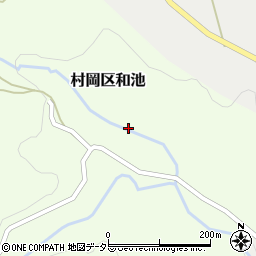 兵庫県美方郡香美町村岡区和池175周辺の地図