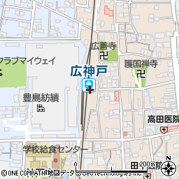 岐阜県安八郡神戸町周辺の地図