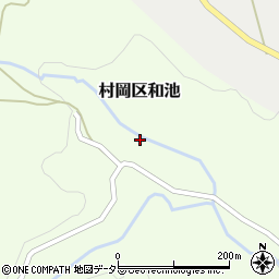 兵庫県美方郡香美町村岡区和池202周辺の地図