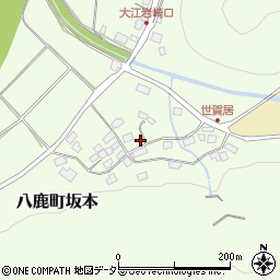 兵庫県養父市八鹿町坂本340周辺の地図