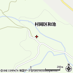 兵庫県美方郡香美町村岡区和池248周辺の地図