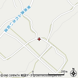 岐阜県恵那市三郷町野井712周辺の地図