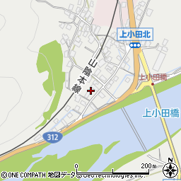 兵庫県養父市八鹿町上小田209周辺の地図