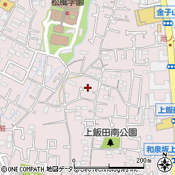 神奈川県横浜市泉区上飯田町1023-33周辺の地図