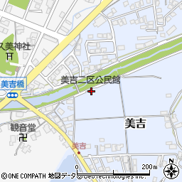 鳥取県米子市美吉205周辺の地図