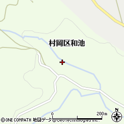 兵庫県美方郡香美町村岡区和池236-1周辺の地図