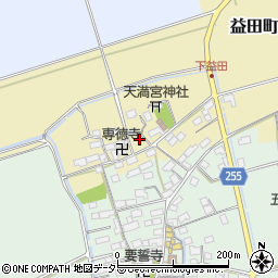 滋賀県長浜市益田町1202周辺の地図
