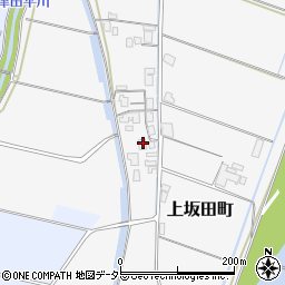 島根県安来市上坂田町238周辺の地図