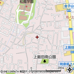 神奈川県横浜市泉区上飯田町1023周辺の地図
