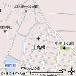 千葉県市原市上高根1292-53周辺の地図
