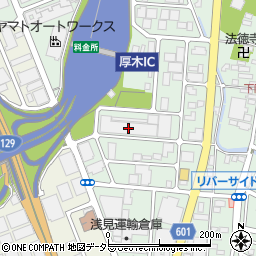 日本ロジテム東名厚木営業所周辺の地図