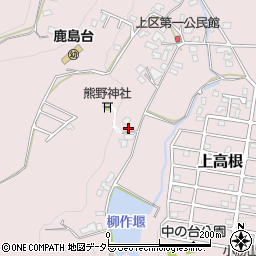 千葉県市原市上高根1280周辺の地図