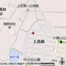 千葉県市原市上高根1292-158周辺の地図