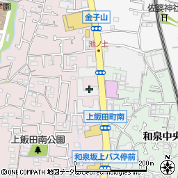 神奈川県横浜市泉区上飯田町1035周辺の地図