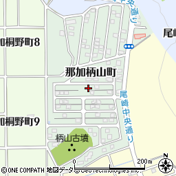 岐阜県各務原市那加柄山町周辺の地図