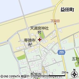 滋賀県長浜市益田町1255周辺の地図