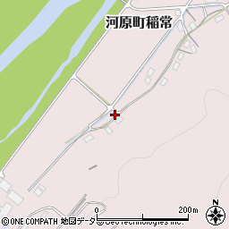 鳥取県鳥取市河原町稲常970周辺の地図