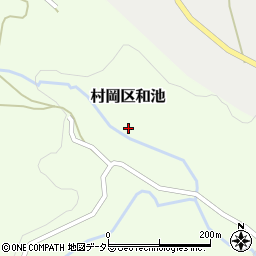 兵庫県美方郡香美町村岡区和池165周辺の地図