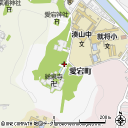 鳥取県米子市愛宕町周辺の地図