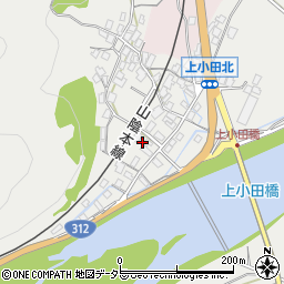 兵庫県養父市八鹿町上小田226-3周辺の地図