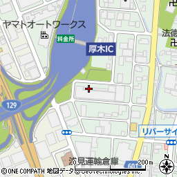 神奈川県厚木市岡田3149周辺の地図