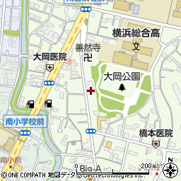 神奈川県横浜市南区大岡2丁目26周辺の地図