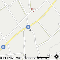 岐阜県恵那市三郷町野井1900周辺の地図