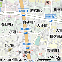 柳元荘周辺の地図