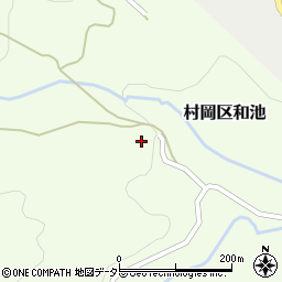 兵庫県美方郡香美町村岡区和池260周辺の地図