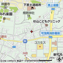 岐阜県可児市下恵土1682周辺の地図