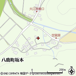 兵庫県養父市八鹿町坂本358周辺の地図