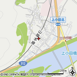 兵庫県養父市八鹿町上小田226周辺の地図