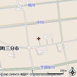 島根県出雲市斐川町三分市3890周辺の地図