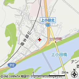 兵庫県養父市八鹿町上小田319周辺の地図